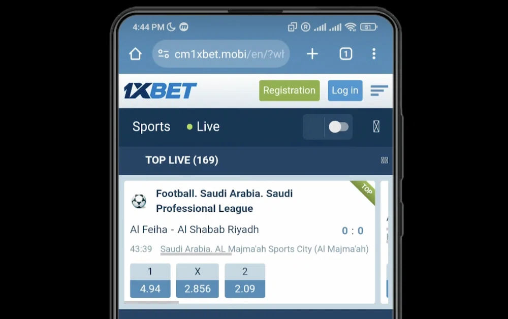 1xbet Website Mobile